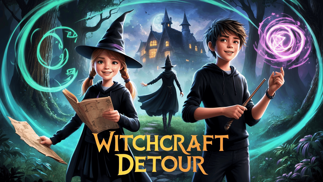Make Your Own Witch Life Story in Seconds