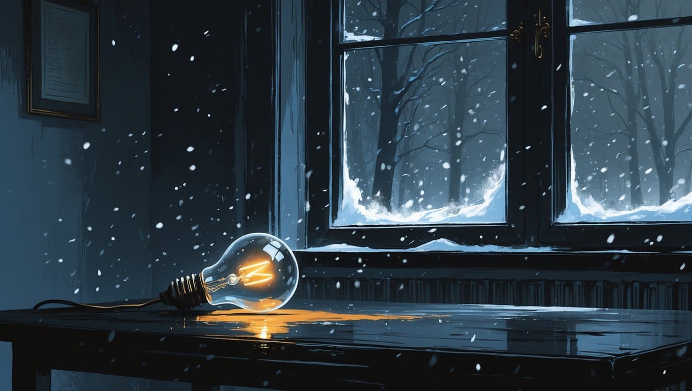 In the dark