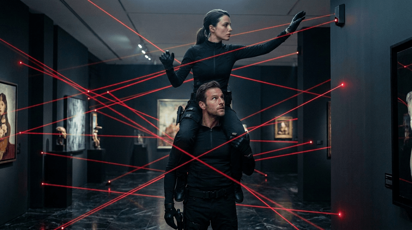 The Laser Grid Tango