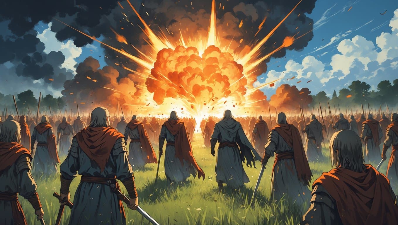 Explosive Confrontation