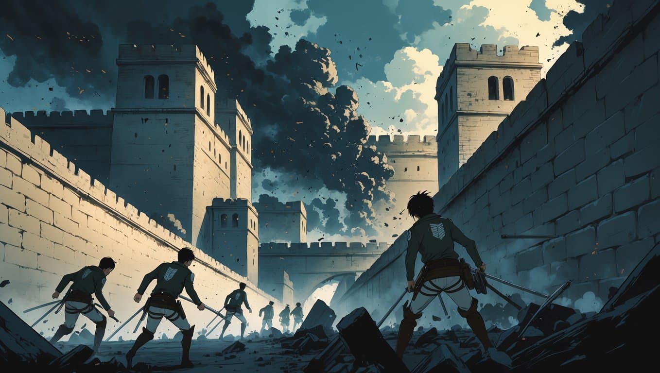 Save Emilia during a Titan attack on Trost District.