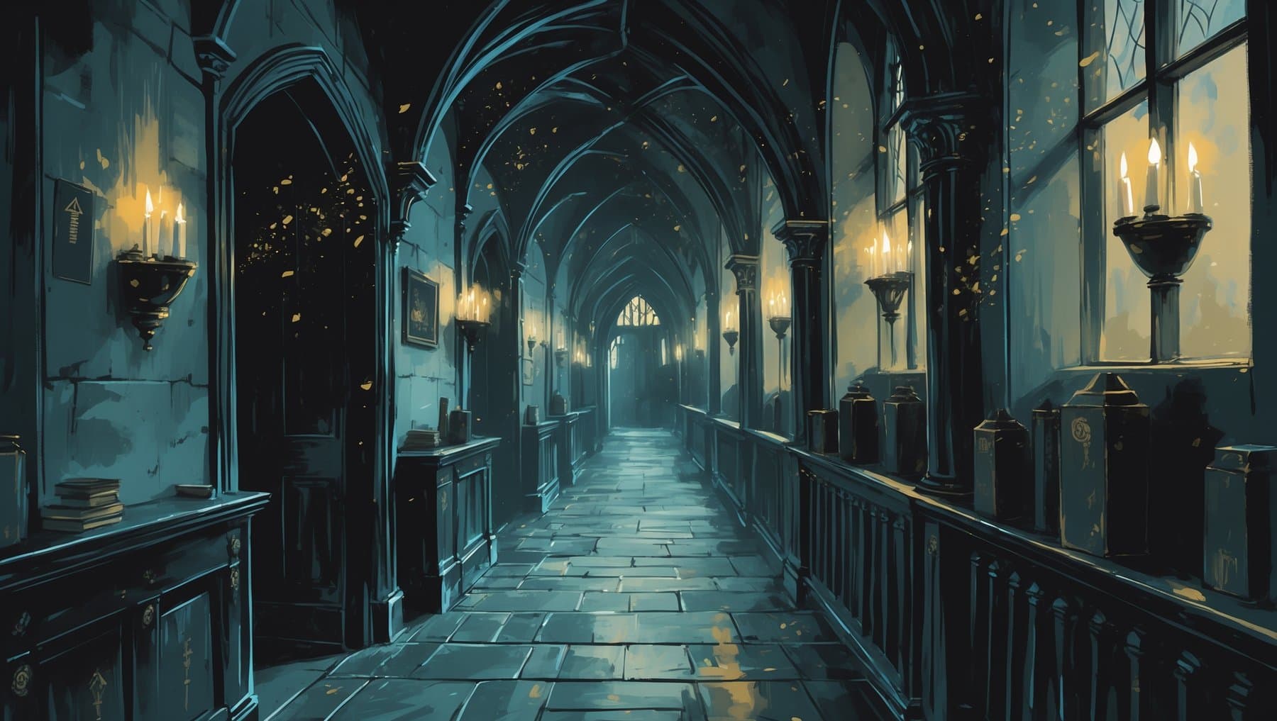 Discover the source of strange noises coming from the restricted corridor.