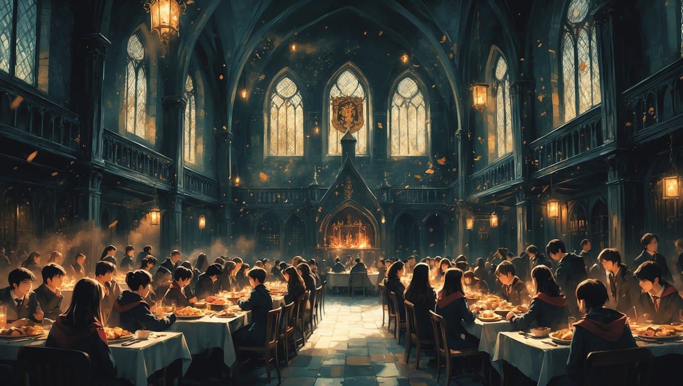Enjoy the end-of-year feast with newfound friends.