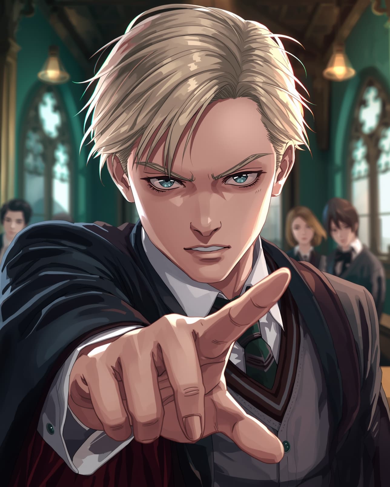 Draco Malfoy [Bad boy, Bully]