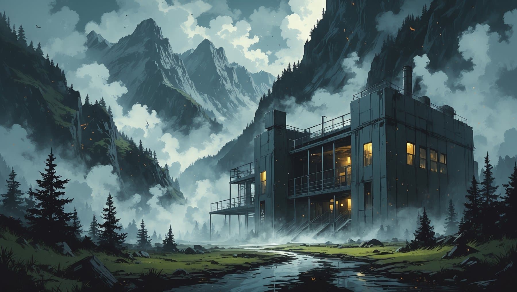 Uncover Team Umbra's hidden laboratory in the Misty Mountains.