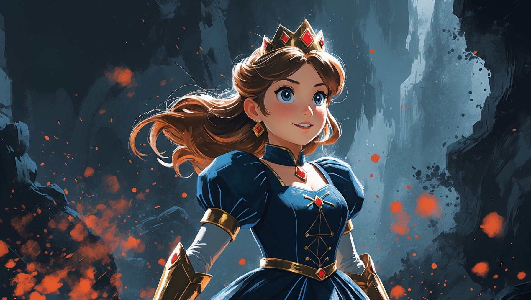 Return Princess Peach safely to the Mushroom Kingdom.