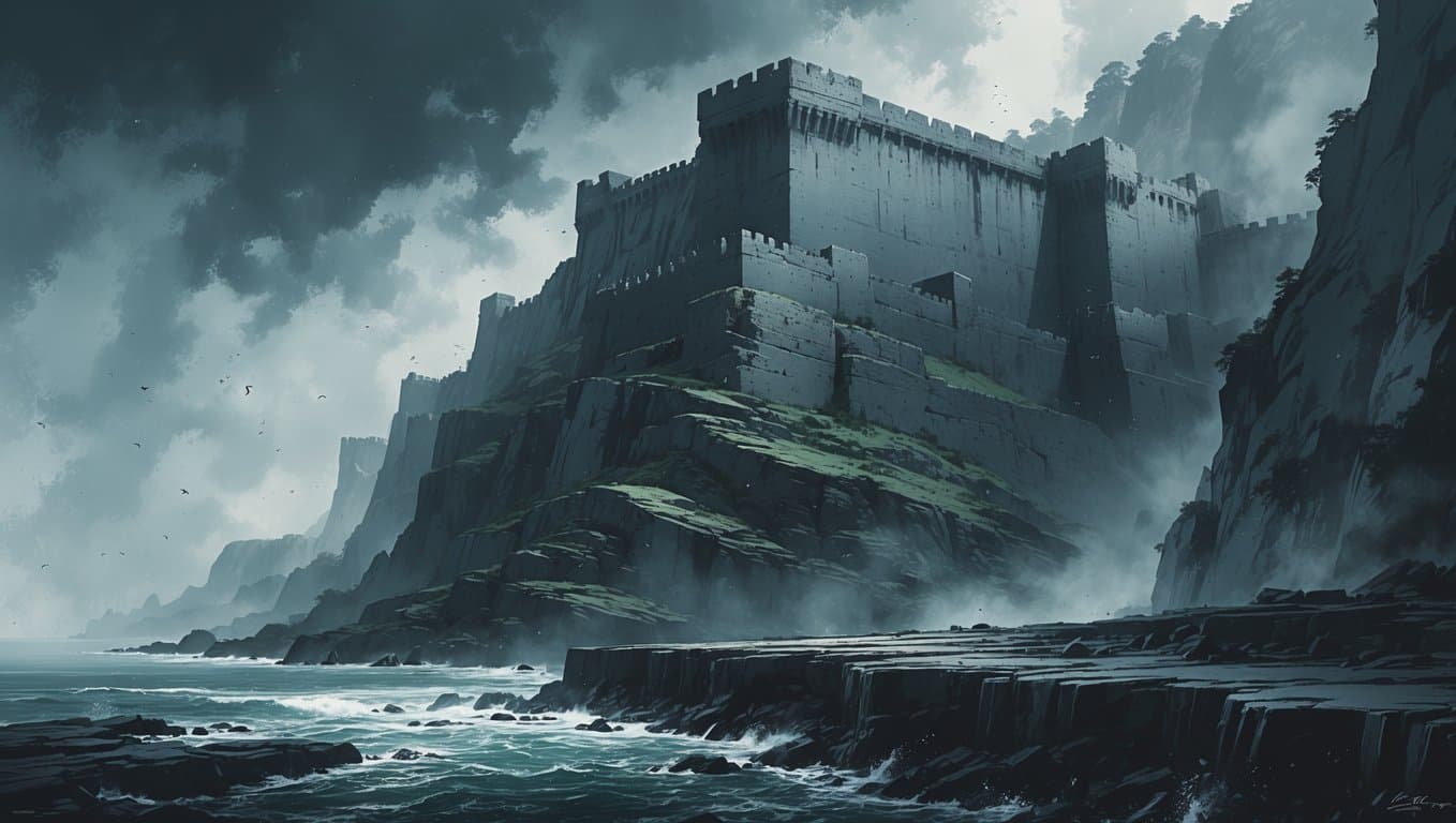 The Arrival at Dragonstone