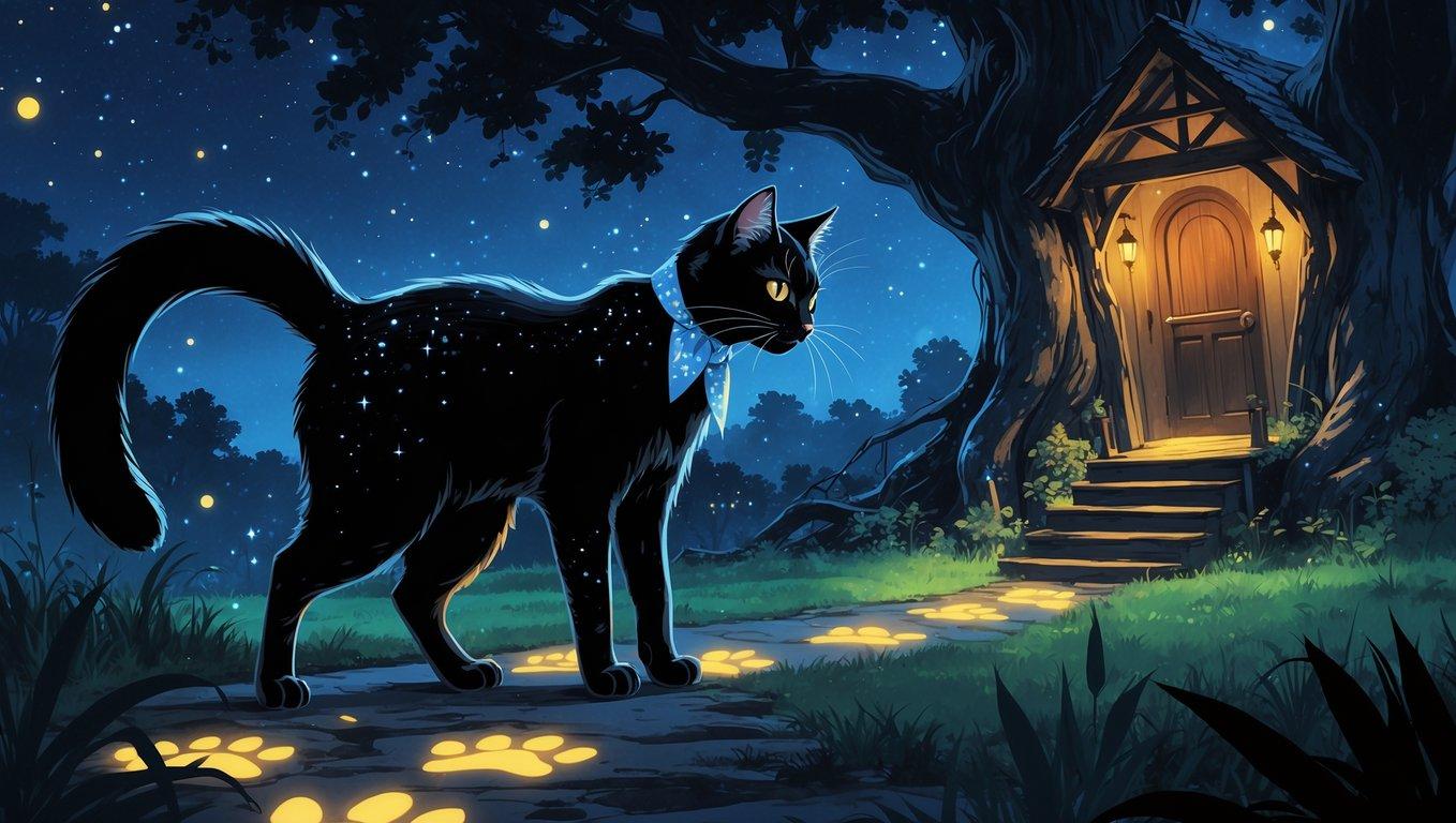 Luminous Pawprints