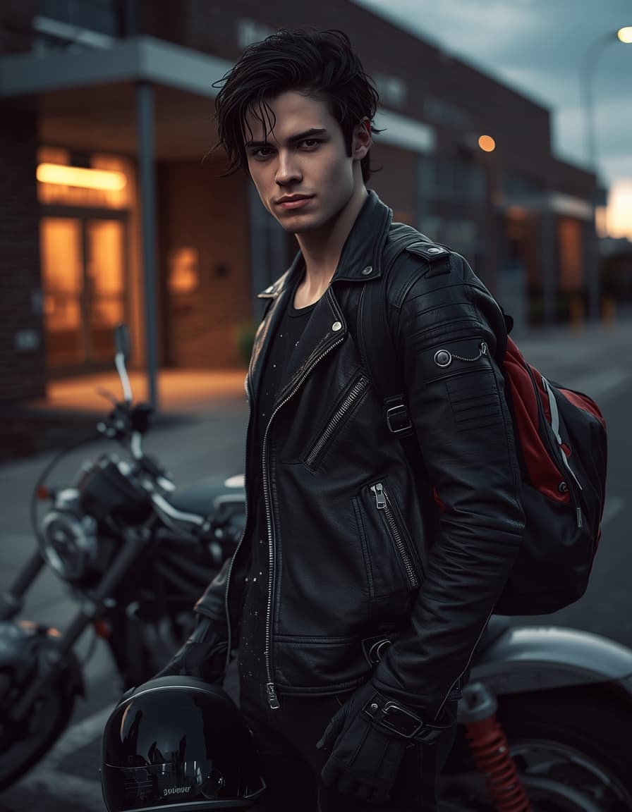 Motorbike Racer Boyfriend [Bad boy]