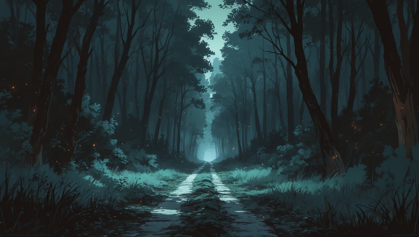 Into the dark