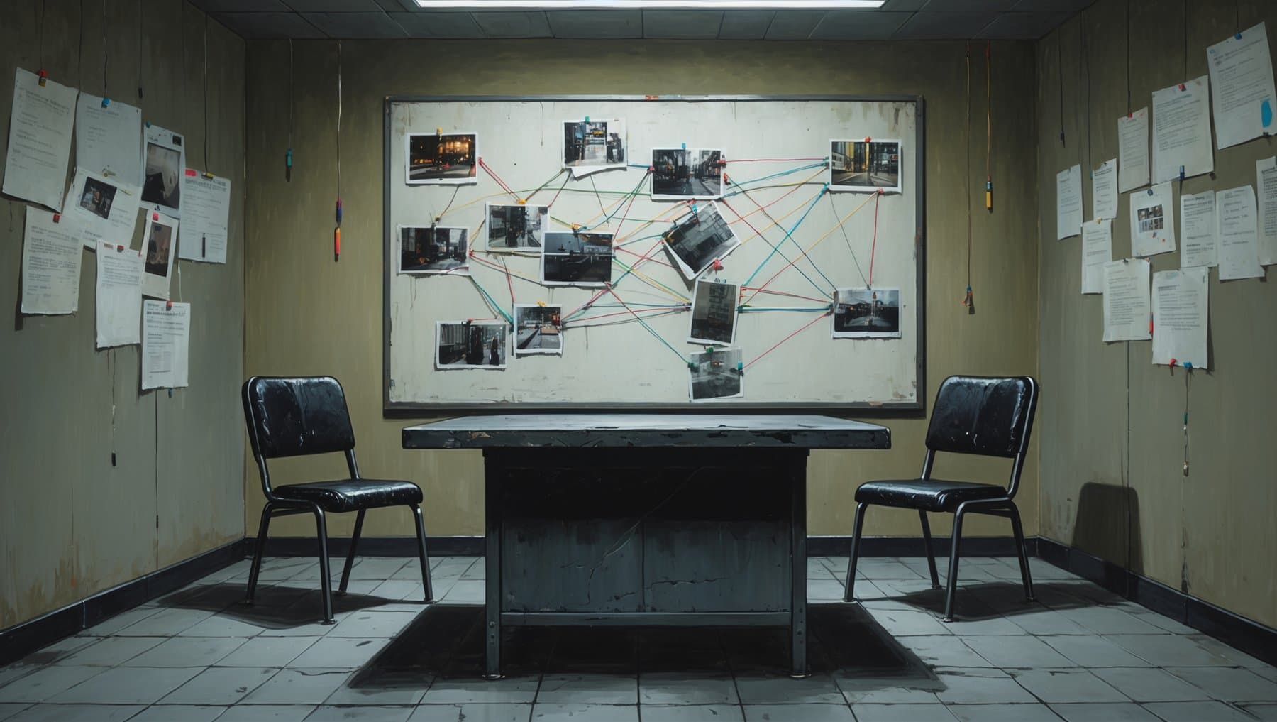 Interrogate the main suspect and extract a confession.