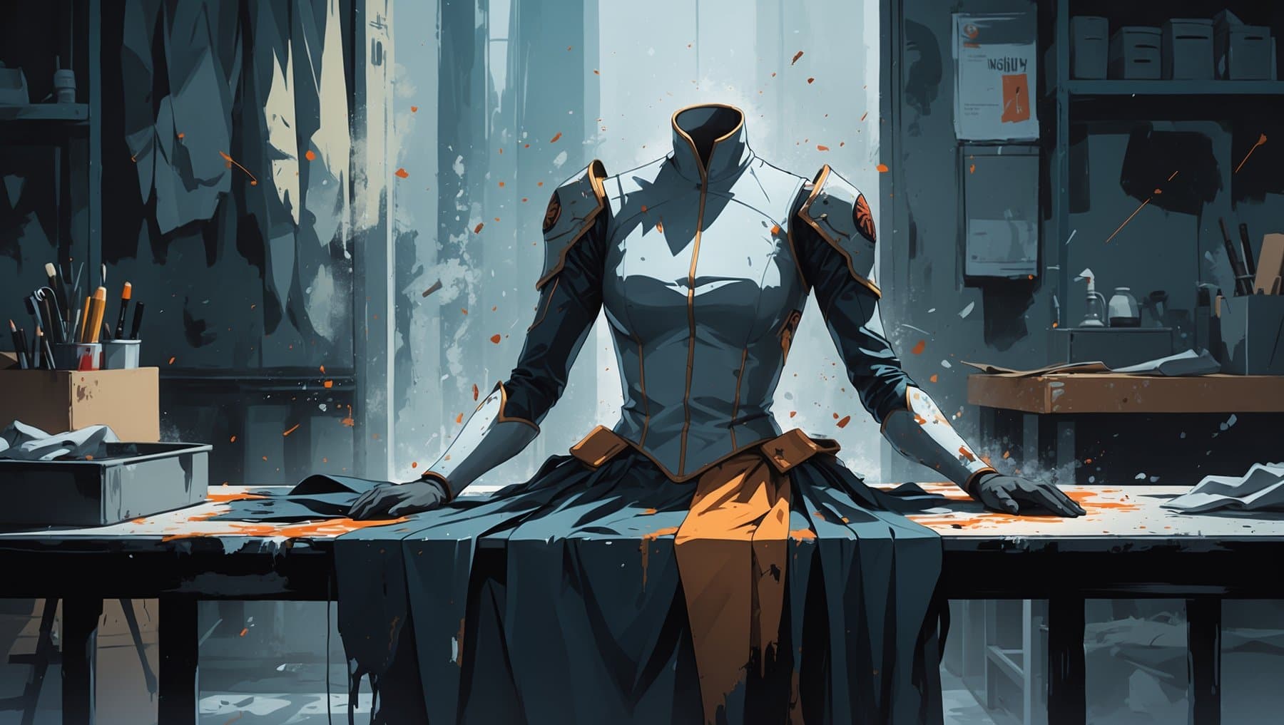 Repair the crucial damage to Harper’s cosplay before the convention day.