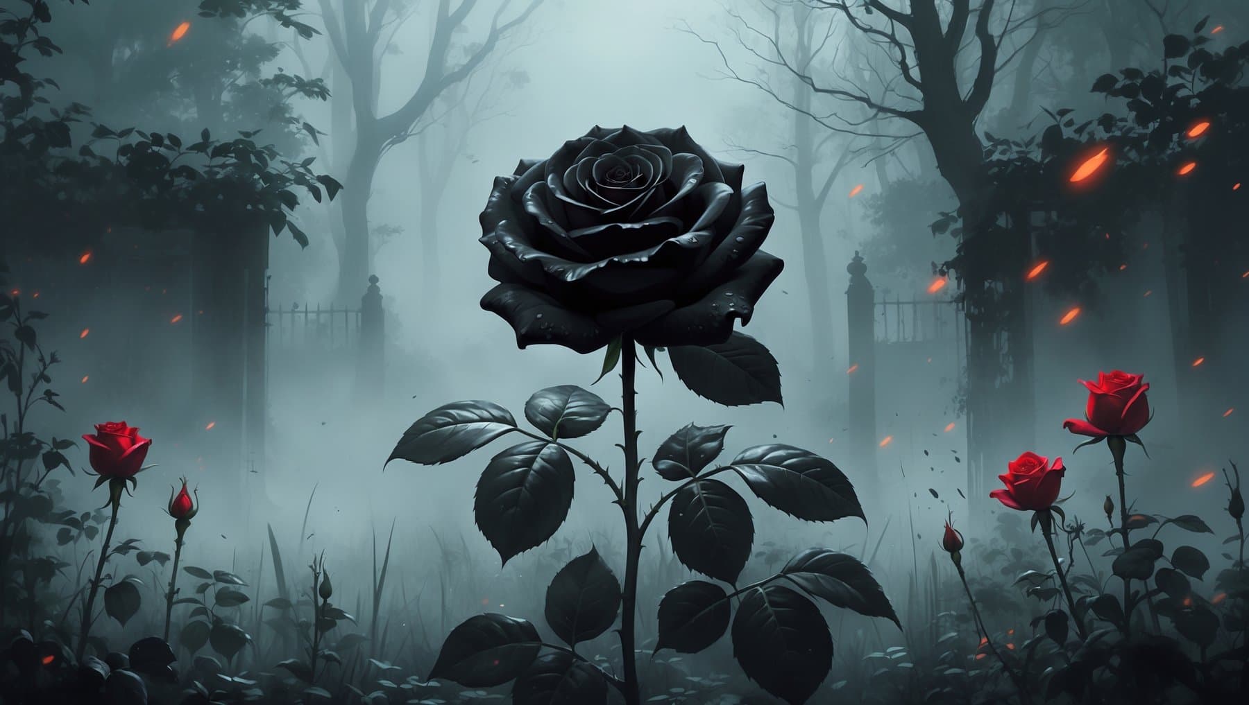 Obtain a black rose from Lady Isabella to use as bait.