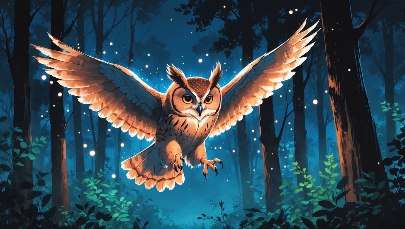 Owl in the Path