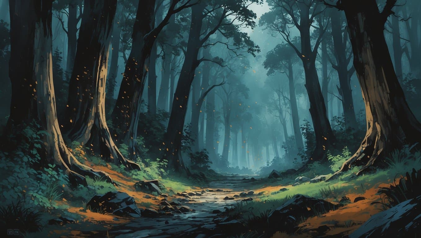 Retrieve a hidden artifact from the Forbidden Forest.